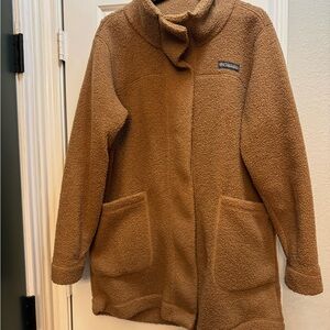 Columbia Women's Brown Teddy Coat
